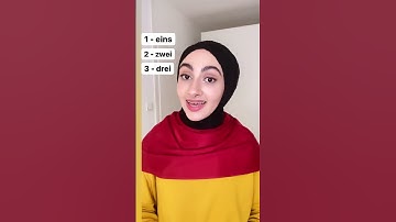 Counting from 1-10 in German 🇩🇪