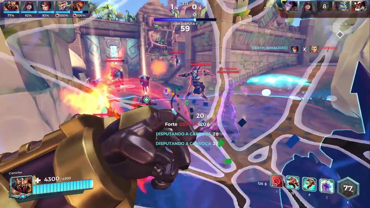 GAMEPLAY PALADINS APENAS GAMEPLAY, AO VIVO!