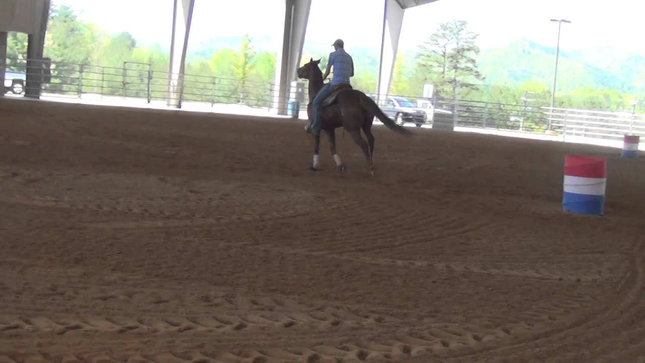 "Heavens Sake" loping barrels - YouTube