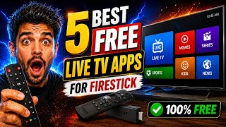 5 Free Live TV Apps For Fire stick | 1000 + live channels ( All Devices)  screenshot 3