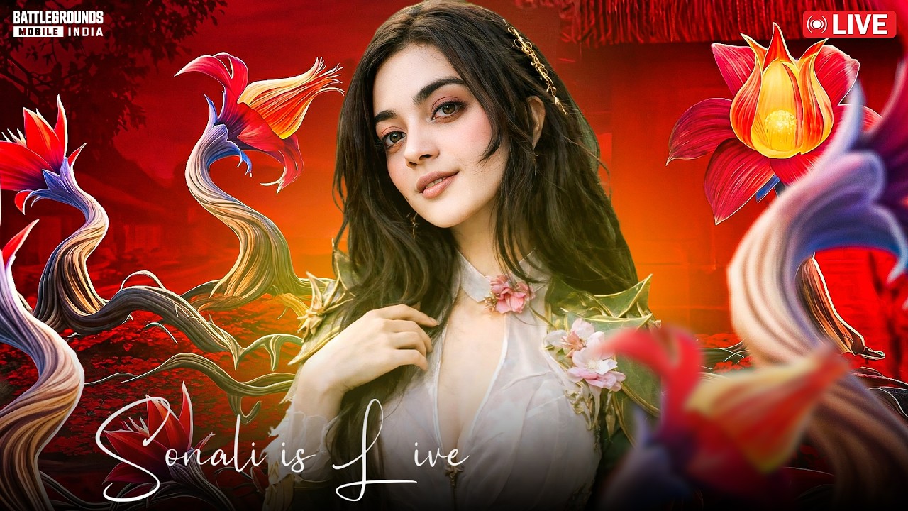 🔴 The Most Aggressive BGMI Stream Ever? 😈🔴 BGMI WITH SONALI🔥 