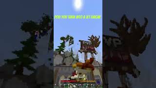 Its a bird its a plane its a guy with a mace!  #macepvp #minecraft