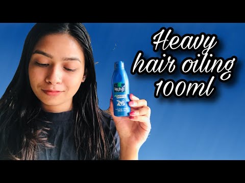 100 Ml Heavy hair oiling Challenge + Benefits ॥ Hair growth, Get Smooth ...