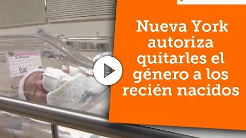 ¿Tienen género los recién nacidos?