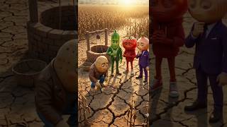 sabji o ne milkar kiya khatarnak sukha ka hal#trending#viral #ai #cartoonstory #story#shorts