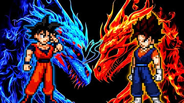 Goku DB OP (Zeed) (New) VS Fusion Vegito (Goku & Vegeta) (New)  in Jump Force Mugen