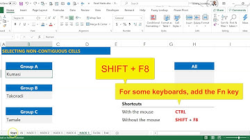 Select Non Contiguous Cells