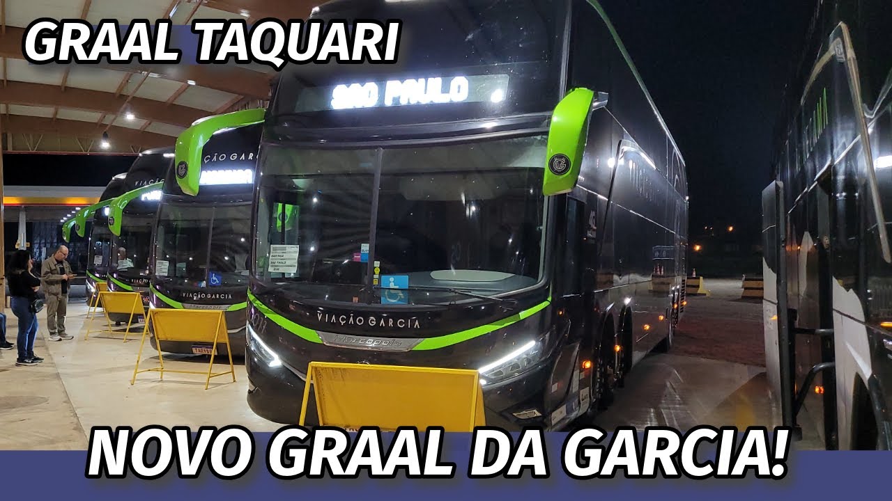 O NOVO GRAAL DA VIAÇÃO GARCIA! GRAAL TAQUARI - G8 DD DOMINANDO!