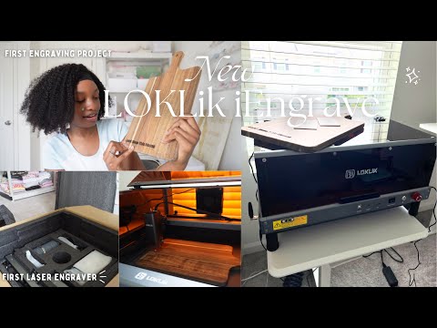 New LOKLik iEngrave: First Laser Engraver✨📦, So many Possibilities 🪩💗