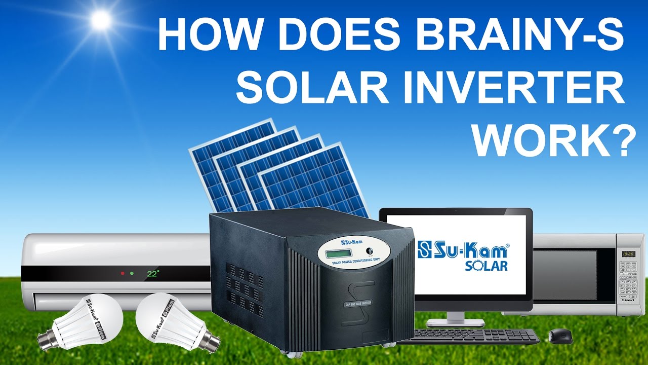 How to install solar inverter at home? Su-kam brainy S 5.5kva off grid ...
