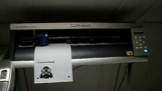 Roland Camm-1 Servo GX-24 Stap 3 van 3) / ( Vinyl cutter optical laser eye )