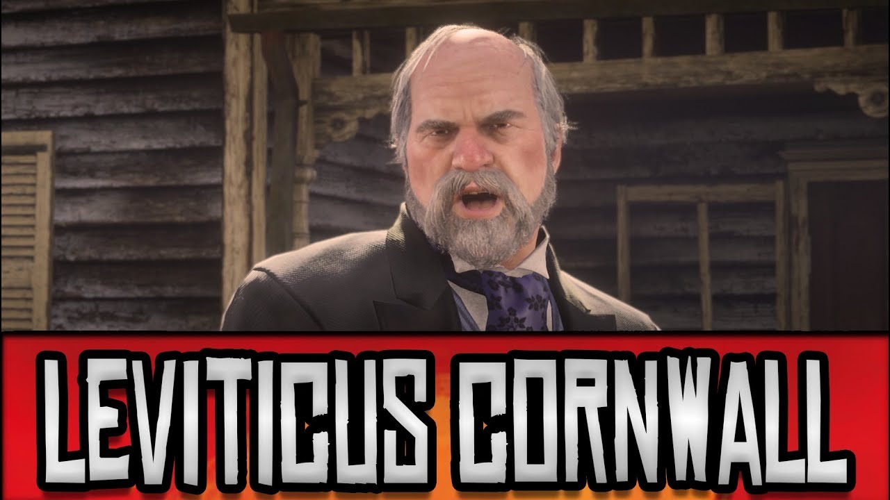 Red Dead Redemption 2 - Meeting the Villainous Leviticus Cornwall - YouTube