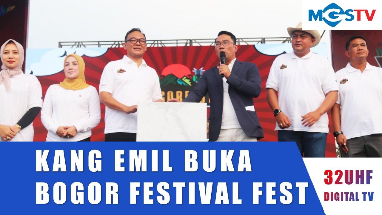 BOGOR FESTIVAL DIRESMIKAN RIDWAN KAMIL