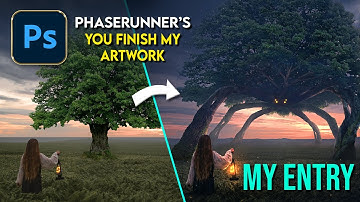 TREE MONSTER Speed Art | Photoshop