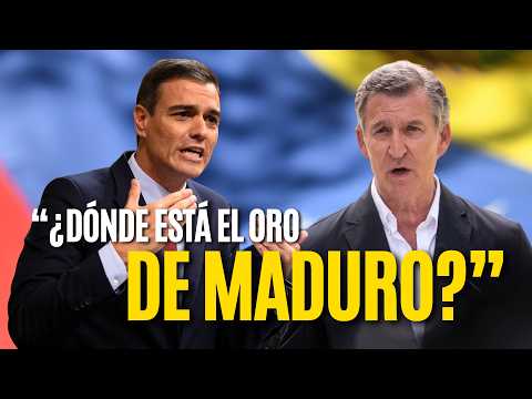 🚨 FEIJÓO asks SÁNCHEZ: "WHERE is MADURO'S GOLD?"🗣️🔥