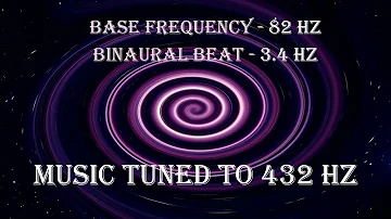 Binaural Beat for Sleep with 432 Hz Music, Deep Sleeping Music for Meditation