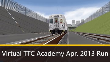 [HD] OpenBVE Virtual TTC Academy Multiplayer Run Apr. 2013