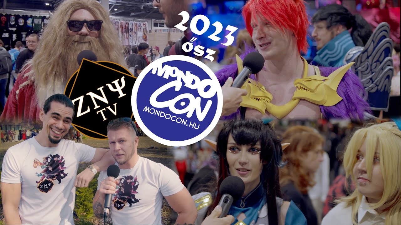 Mondocon Őszi MondoCon 2023 | Anime style, menő manga banda - YouTube