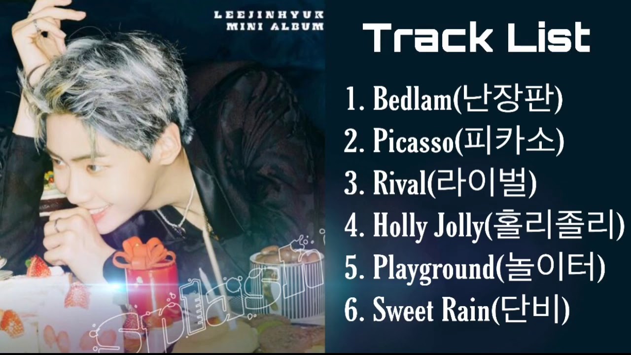 Full Album] Lee Jin Hyuk ( 이진혁 ) | Splash | The 2nd Mini Album
