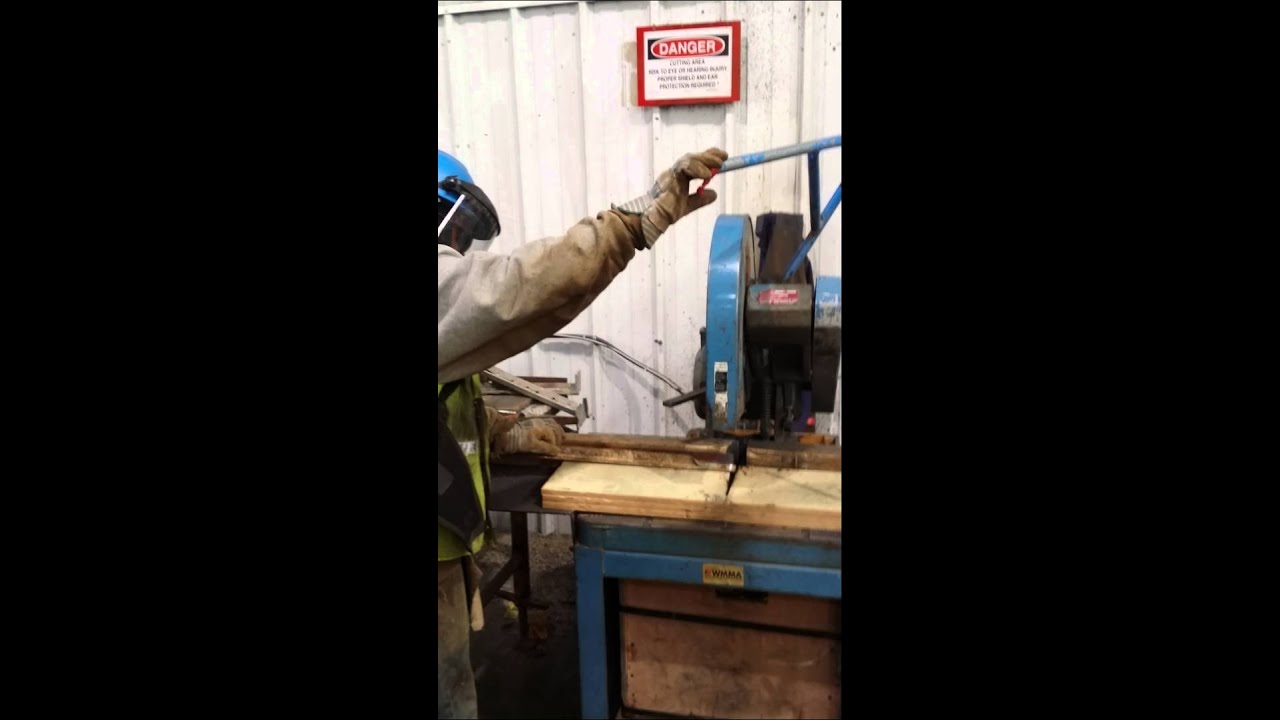 Cutting cross braces on a saw YouTube