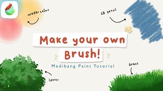 How to make your own brush on Medibang Paint? step by step tutorial (Eng Sub) How to make your own brush on Medibang Paint? step by step tutorial (Eng Sub)