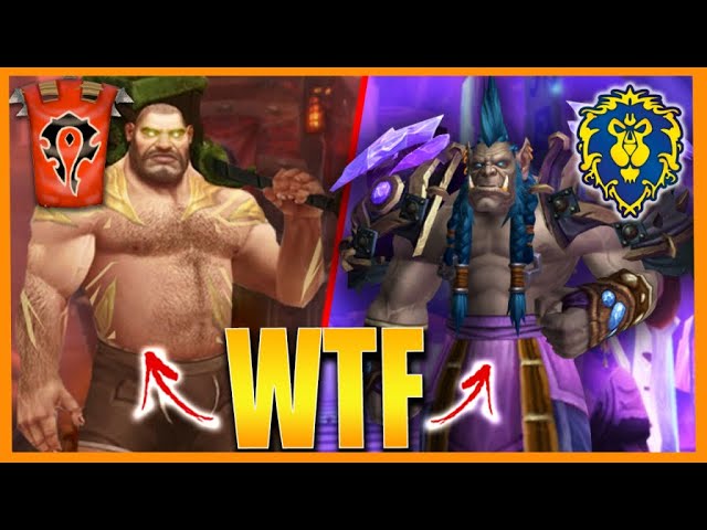 Alliance ORCS Are Here & Horde HUMANS Coming?! NEW Lore Is CRAZY! class=