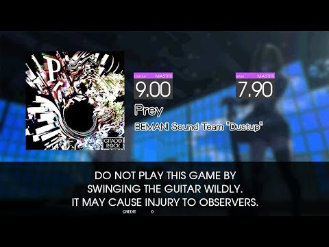 【GITADORA Matixx Guitarfreaks】 Prey MASTER Guitar & Bass