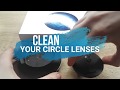 Clean your lenses with 3N Contact Lens Cleaner