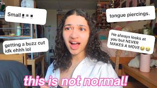 Reacting to your WORST red flags *i'm concerned*