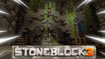 STONEBLOCK 3 | EXPLORING DUNGEONS & MOB FARM! | EP4