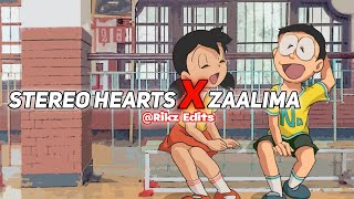 Stereo Hearts X Zaalima [edit audio] Resimi