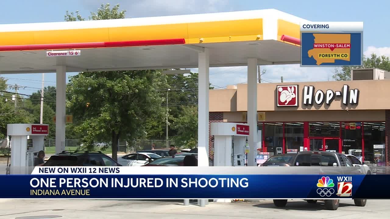 One person injured in Indiana Avenue shooting - YouTube