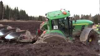 Ny lyckad bärgning av en JOHN DEERE 7530.