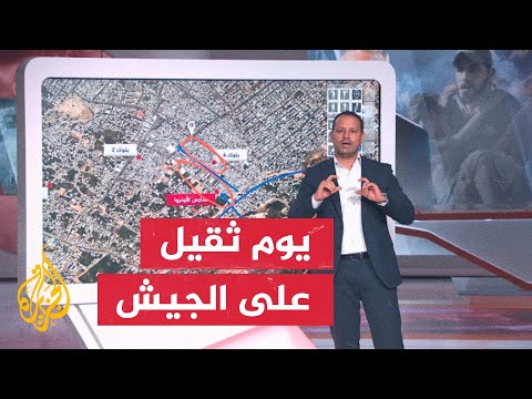 بالخريطة التفاعلية.. معارك محتدمة في مخيم جباليا