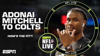 Why drafting Adonai Mitchell made sense for the Colts' offense with Anthony Richardson | NFL Live by Mina Kimes - ESPN 37,363 views 3 weeks ago 6 minutes, 4 seconds