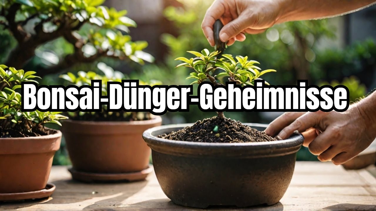 Alles ber Bonsai-Dnger in Theorie & Praxis / Teil 1