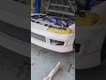 S15シルビア エアロ取り付け！