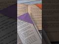 Easy Corner Bookmark from Fabric