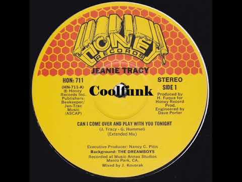 Jeanie Tracy   Can I Come Over And Play With You Tonight 12 inch 1983