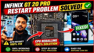 Infinix GT 20 Pro Restart Problem Solution // Infinix GT 20 Pro Dead Solution // MT6896Z