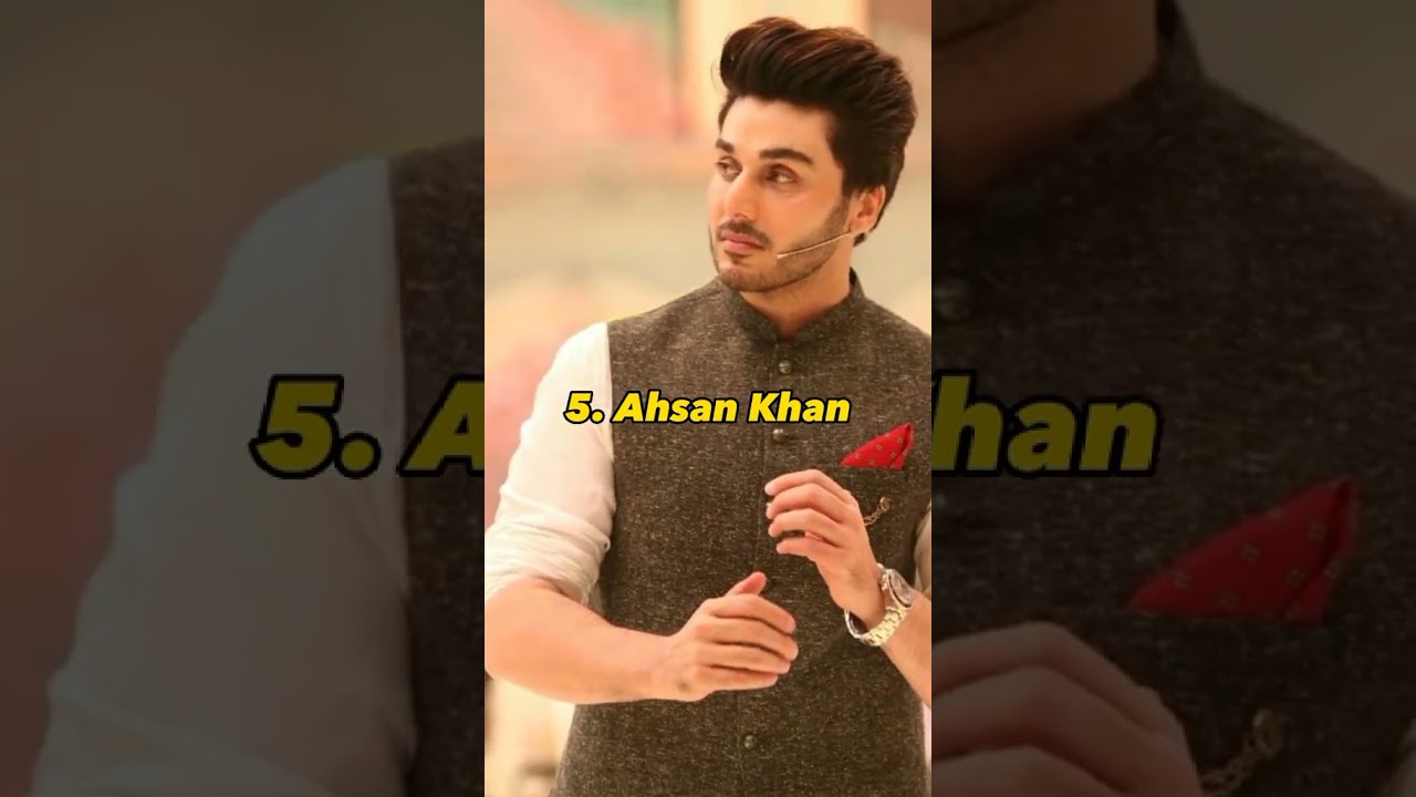 Top 10 handsome actors in Pakistan