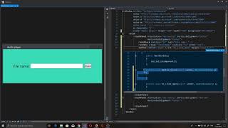 C# WPF Audio Player
