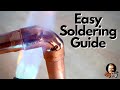 Soldering For Beginners | End Feed Copper Pipe Soldering