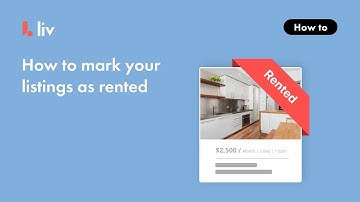 liv.rent Basics - How To Mark Your Listings As Rented