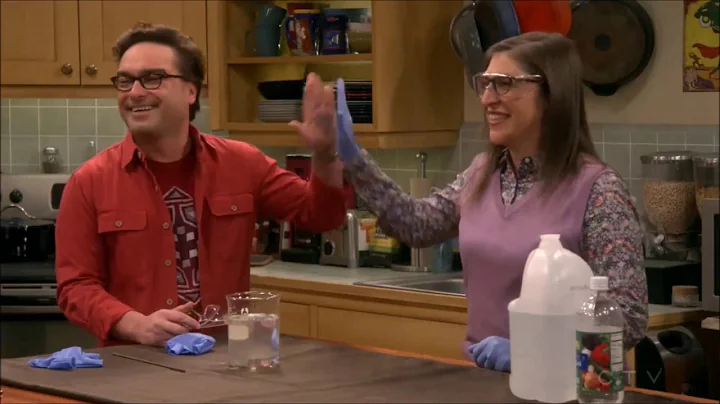 The Big Bang Theory - Leonard And Amy Spend Time T...