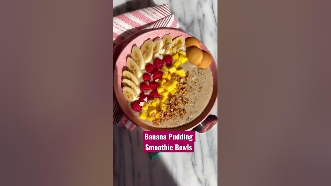 Banana Pudding Smoothie Bowl from Everyday Grand book https://grandbaby-cakes.com/everydaygrand/ Banana Pudding Smoothie Bowl from Everyday Grand book https://grandbaby-cakes.com/everydaygrand/