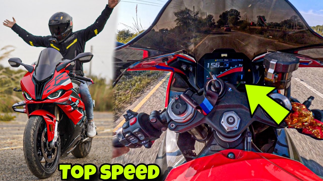 Bmw s1000RR 1st Gear top Speed 200km/h🔥... - YouTube