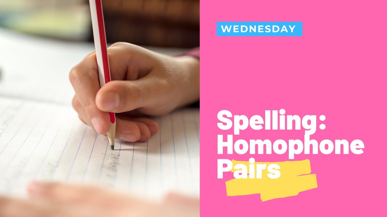 Step 12 Homophone Pairs YouTube