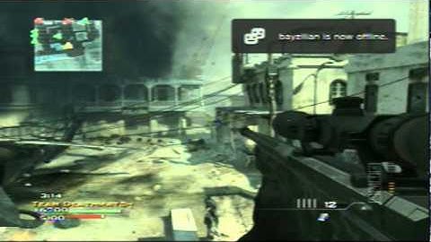 Cross map No Scope Mw3