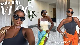 SOLO TRIP VLOG | first time solo travelling + tips + what I got up to | AD